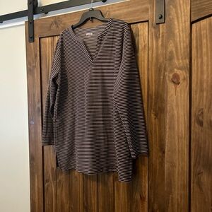 Duluth Trading striped tunic